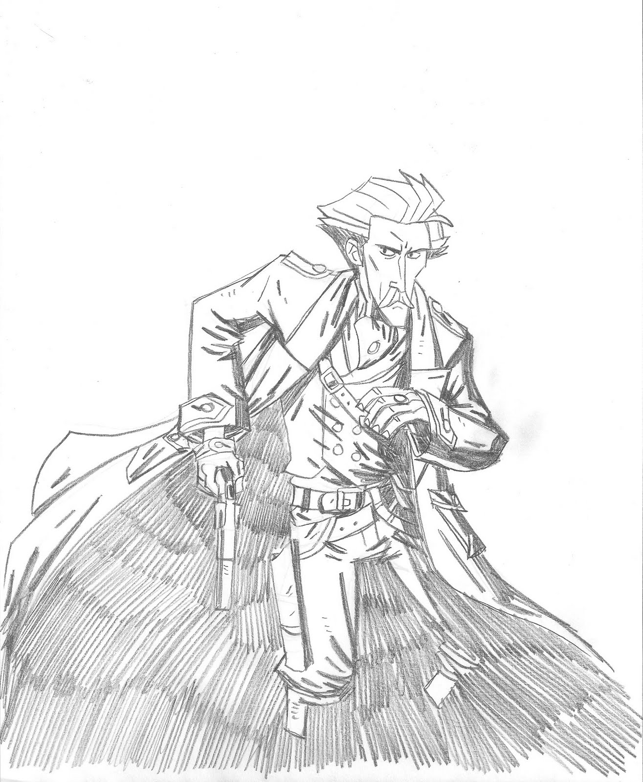 Sketches of M. S. Corley Carnacki Sketch