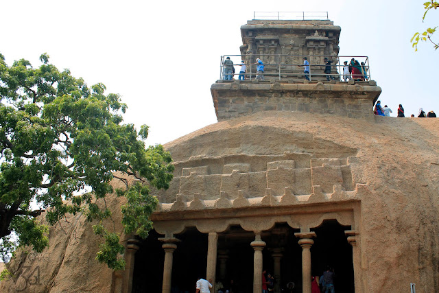 Olakkannesvara Temple on top of the Mahishasura mardhini cave Olakkannesvara Temple on top of the Mahishasura mardhini cave