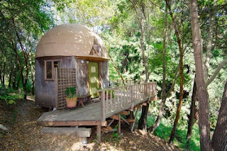 mushroom dome cabin