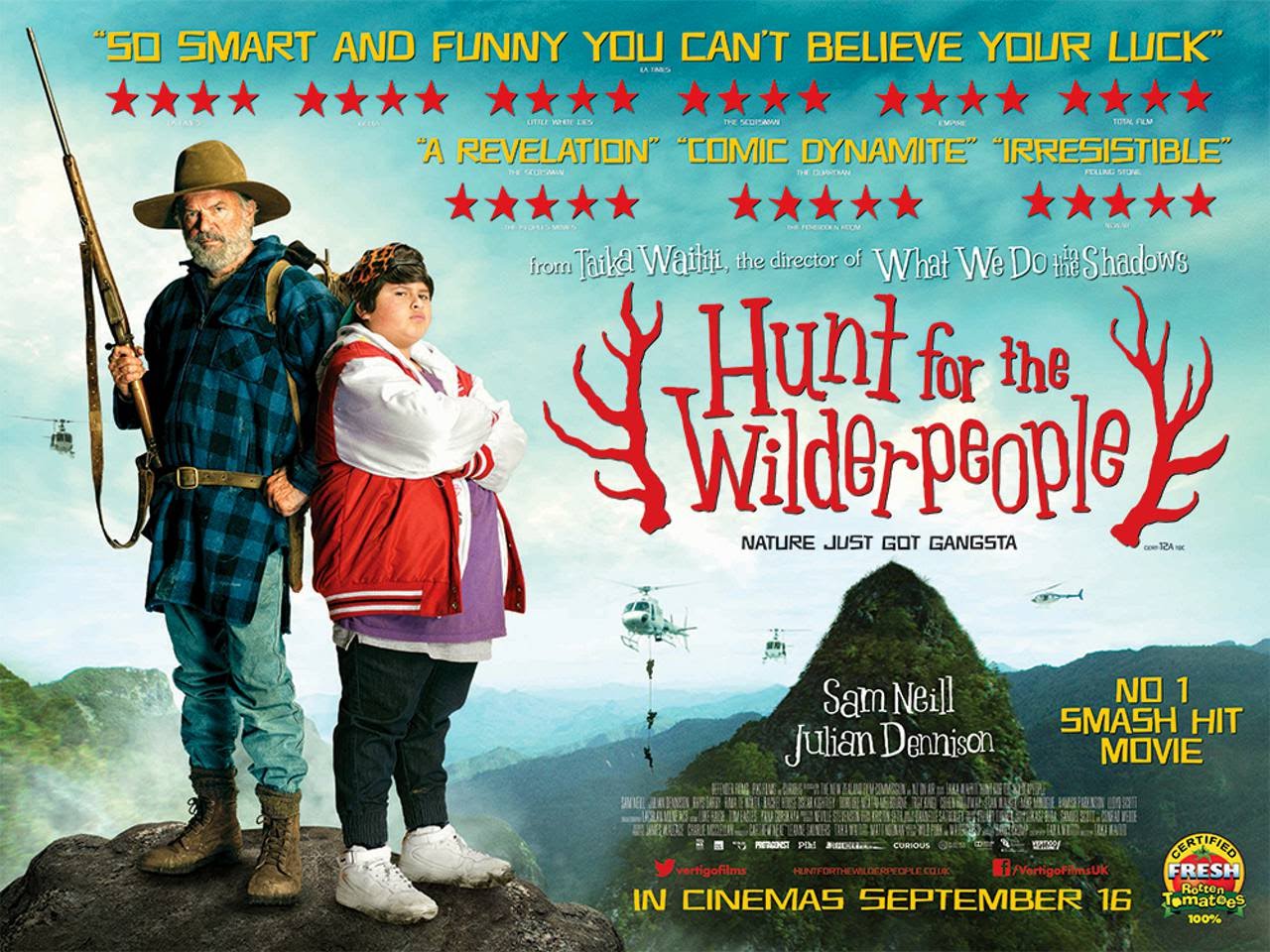 Movie Ramble Hunt for the Wilderpeople.