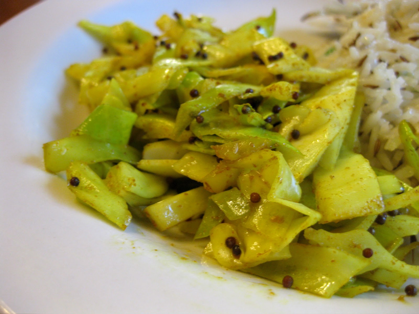 Oishikatta 美味しかった Indian Mustard Seed Cabbage