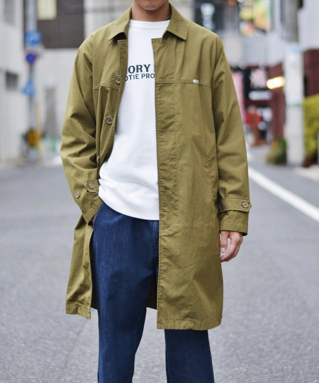 cootie N/C Bal Collar Coat ステンカラーコート-eastgate.mk