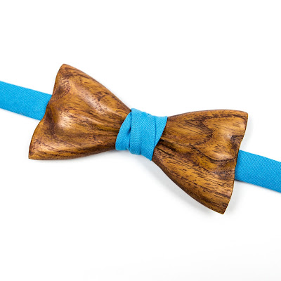 Wooden Bow Tie Classic Handmade Bowtie Wood Accessories Gift for Men