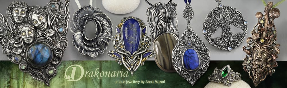 Unique jewellery by Anna Mazoń