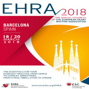 European Heart Rhythm Association Congress EHRA 2018 Delegate-Barcelona Spain