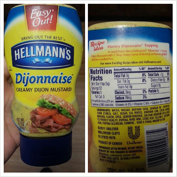 Shannon's Lightening the Load Hellmann’s Dijonnaise