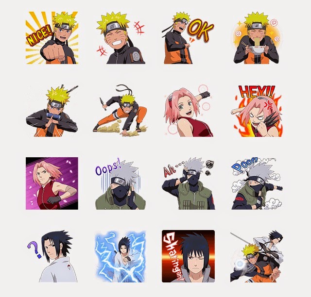 LINE Stickers Community Free line stickersNaruto Shippuden stickers