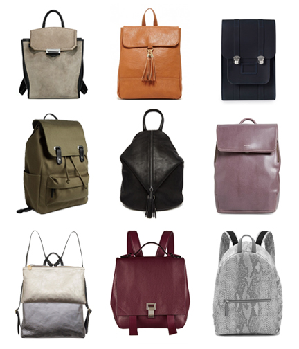 GOLDEN DREAMLAND: Crazy About: Chic Backpacks