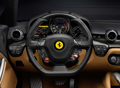 Ferrari F12 Berlinetta intérieur volant