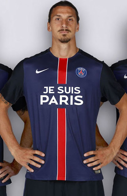 PSG 2015-16 ユニフォーム-Je suis Paris