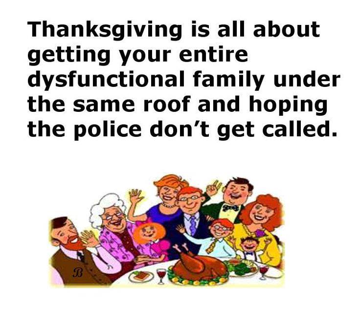 7 Thanksgiving Ground Rules For The Dysfunctional Family. First Time