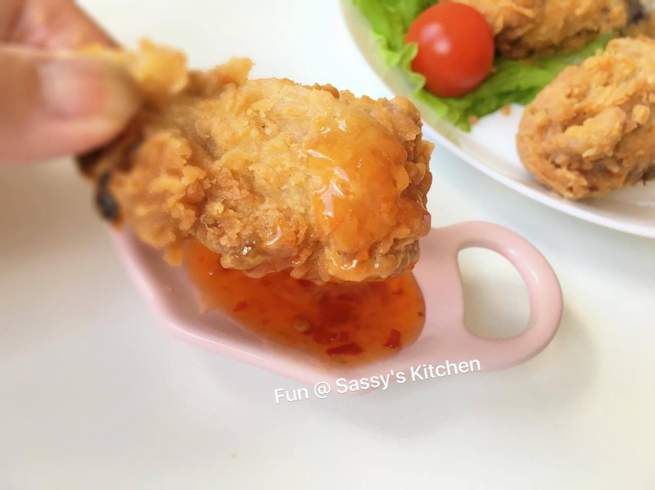 Plate & Palate Crispy Deep Fried Wings by Angela Seah Thulin