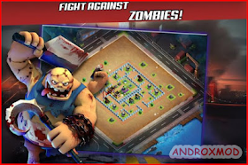 download game x war clash of zombies mod apk