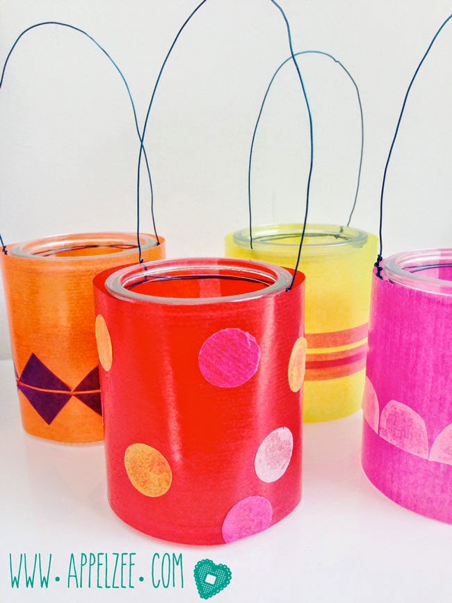 DIY candlelights by Villa Appelzee www.appelzee.com