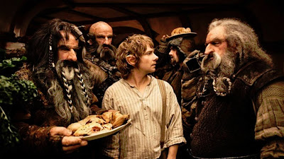 Hobbit Unexpected Journey Bilbo Baggins dwarves party