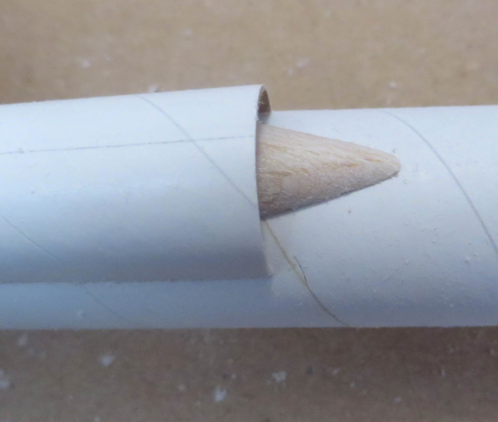 Model Rocket Building: Intake Cones Part 2, TIP