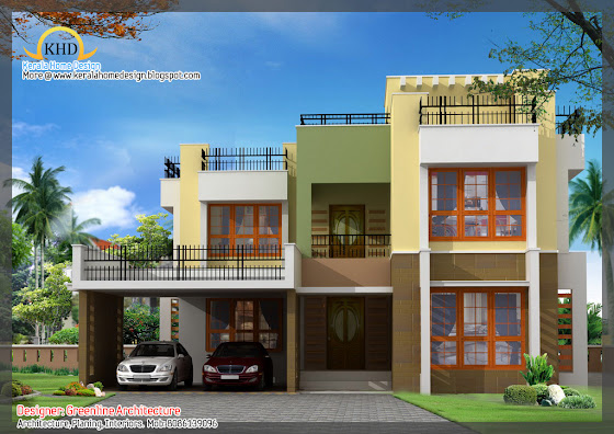 House plans designs - 3d house design