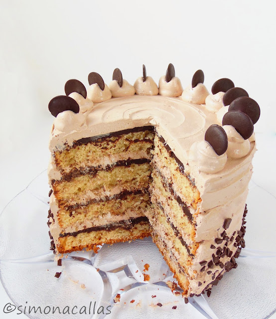 Tort cu banane ciocolata si Nutella 5 Tort cu banane ciocolata si Nutella 5