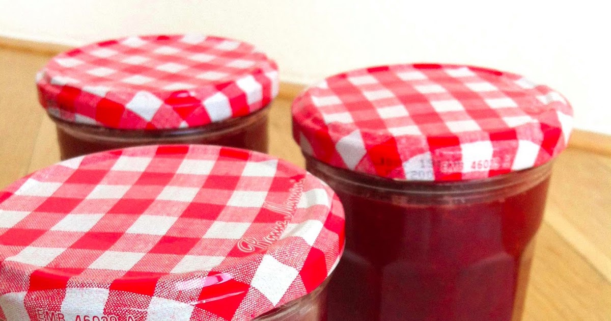CUISINER BIEN : Erdbeer-Rhabarber-Marmelade