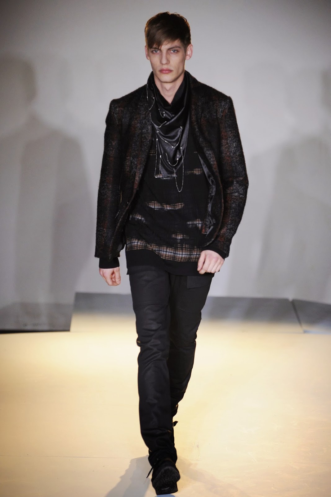 Male Model Otaku: Baptiste Radufe : Fall/Winter 2013-14 collection