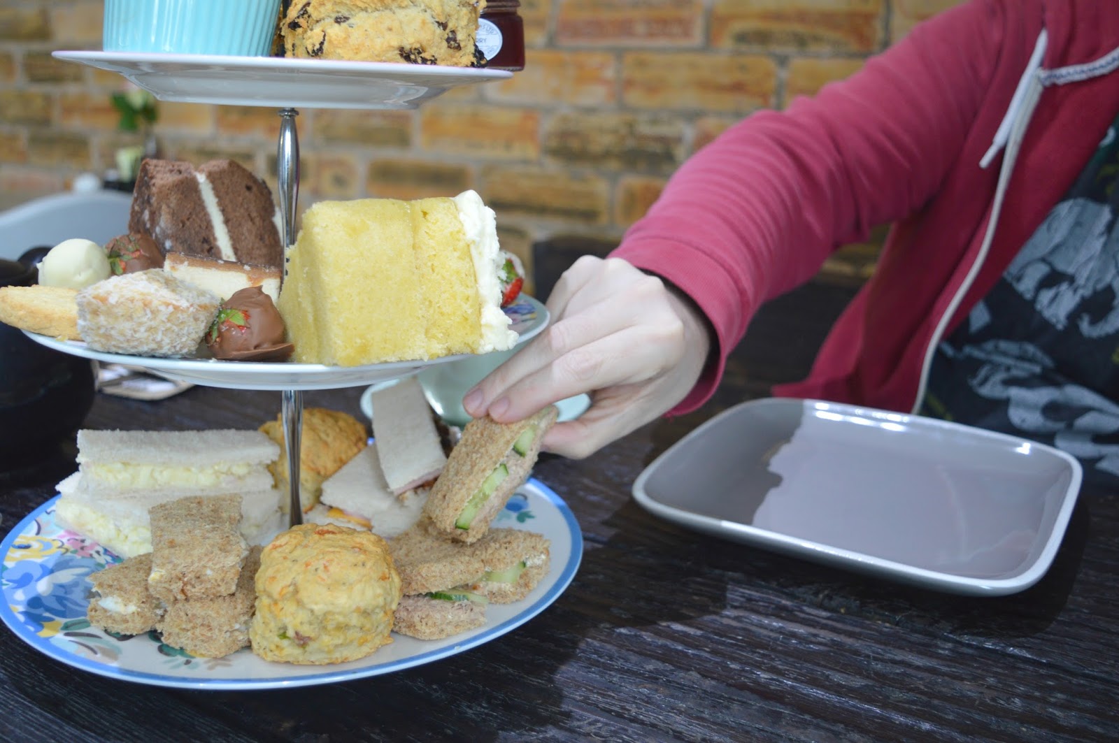 Afternoon Tea at the Joinery Workshop and Tearoom, Burnopfield 