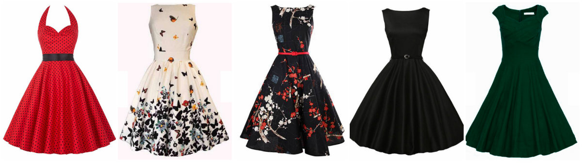 vestidos retrô comprar