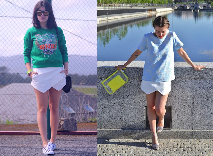 Ropa DIY: 30 looks para combinar la falda de picos DIY.