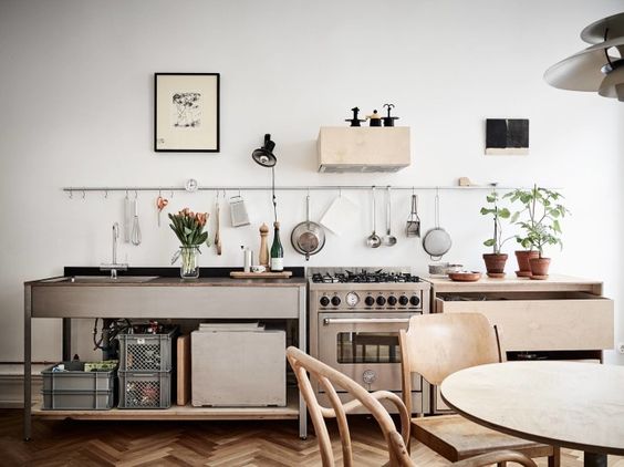 Jambi Furniture Desain Dapur Minimalis Ada Juga Yang Mempercantik Dapur Dengan Menata Perlatan Masak Disusun Berjajar Di Dinding Rak Menjadi Pilihan Untuk Memercantik Susunan Peralatan