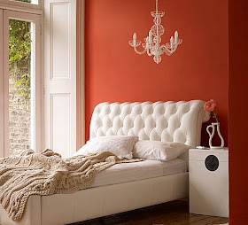 DORMITORIOS CON ESTILO: DORMITORIOS COLOR NARANJA