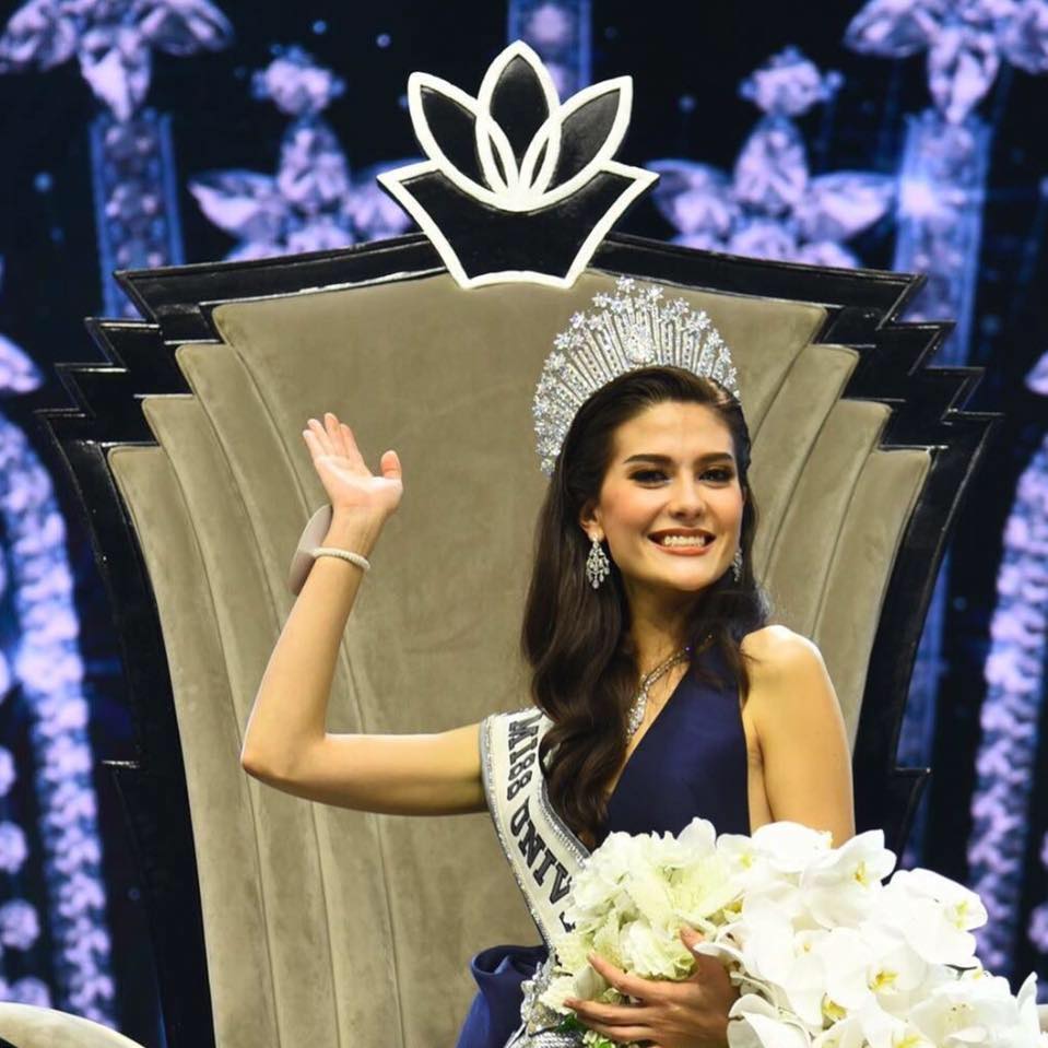 Maria Poonlertlarp "Miss Universe Thailand 2017" .