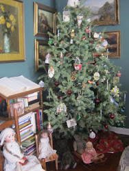 Grannie's Tree and Some of her Beloved Dolls!