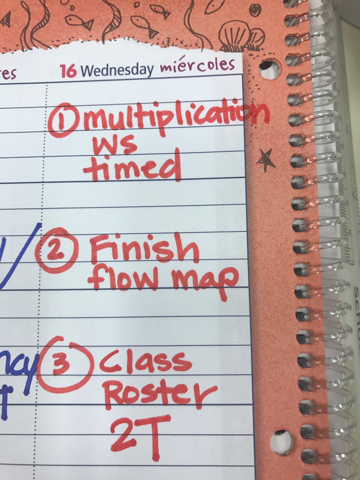 Wednesday homework image