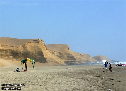 Playa La Isla de Puerto Supe