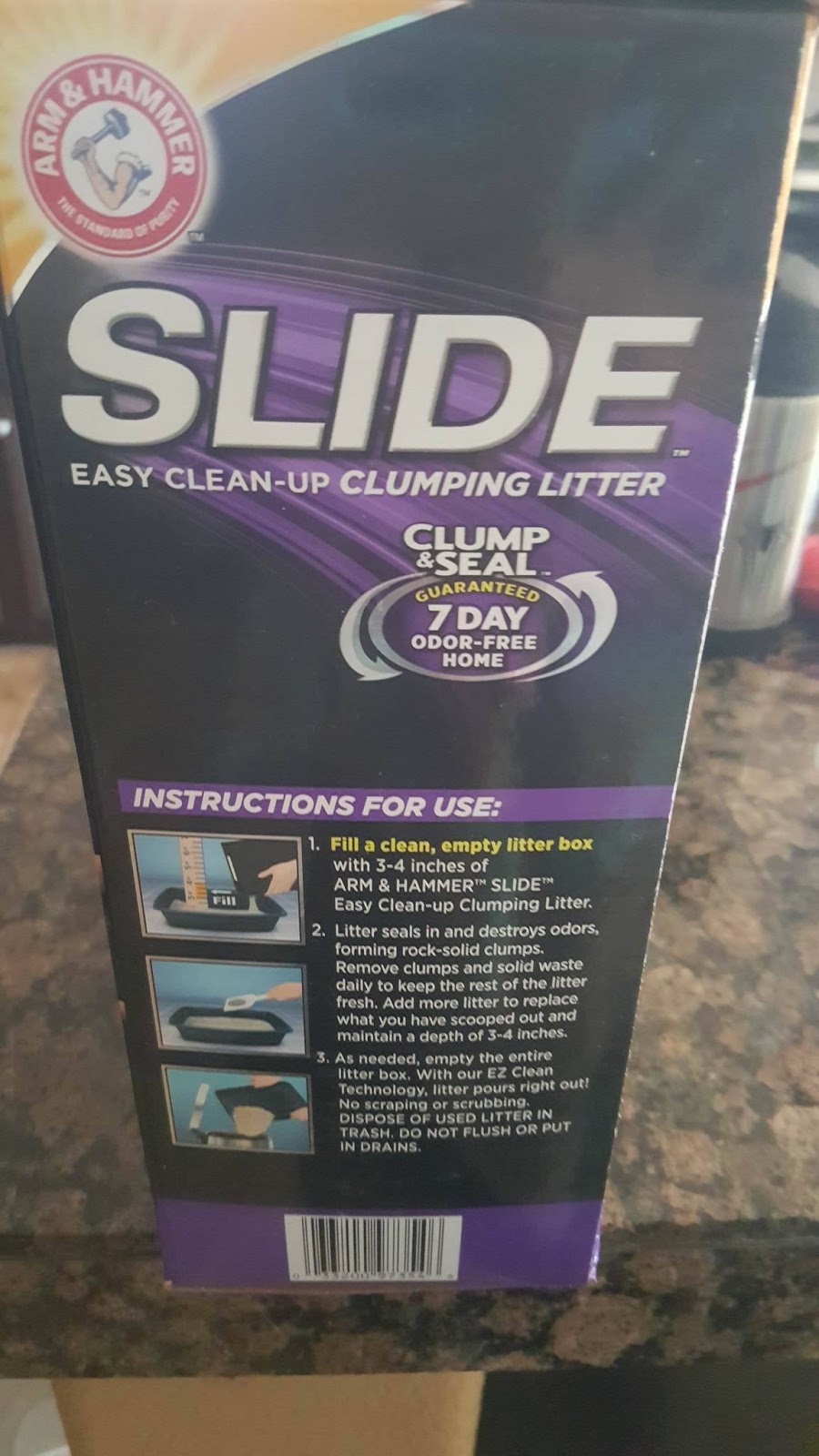 Arm and Hammer Slide clumping litter Review GINGERbread Reviews
