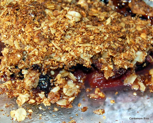 Plum Crumble (Gluten Free)