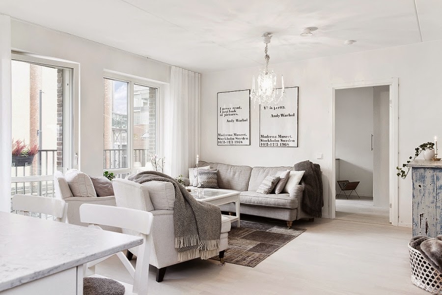 wystrój wn?trz, wn?trza, urz?dzanie mieszkania, dom, home decor, dekoracje, aran?acje, bia?e wn?trza, styl skandynawski, glamour, salon, jadalnia, kuchnia, otwarta przestrze?