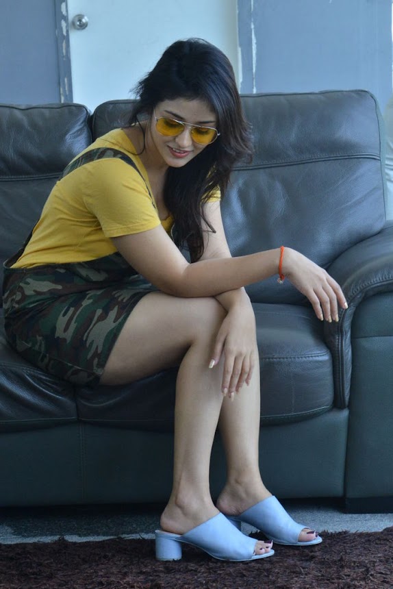 Priyanka Jawalkar at Taxiwaala Movie Press Meet