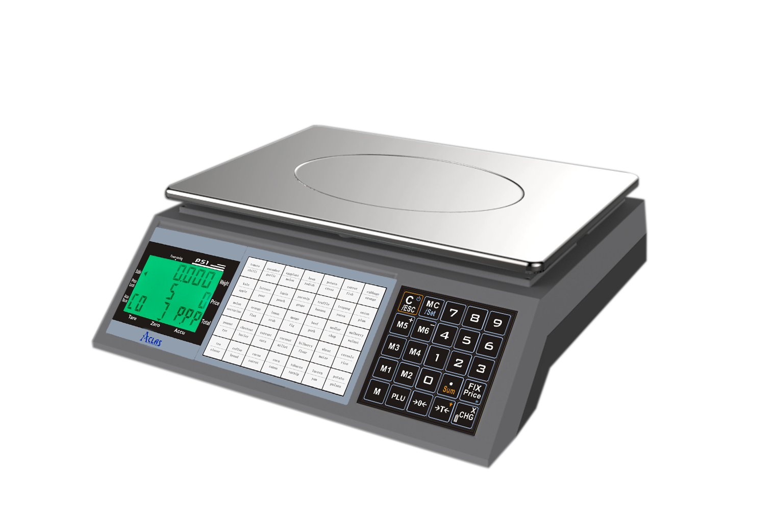 The function of Electronic pricing scale