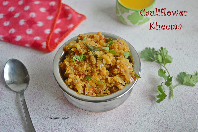 Cauliflower Kheema Recipe | One Pot Cauliflower Keema | Cauliflower Keema in Pressure Cooker
