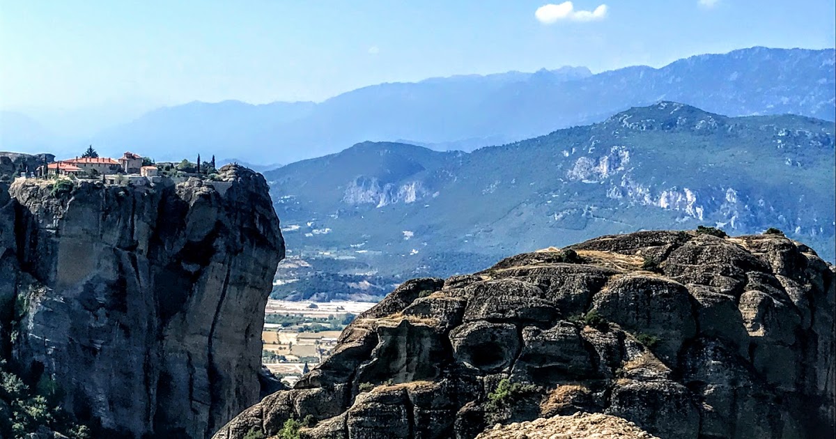 Patrick Comerford The pinnacles of Meteora form a unique combination