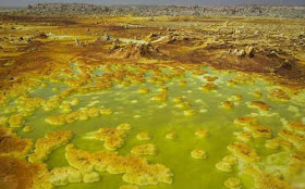 اقسى مكان على وجه الارض في صحراء داناكيل تابعوا الصور