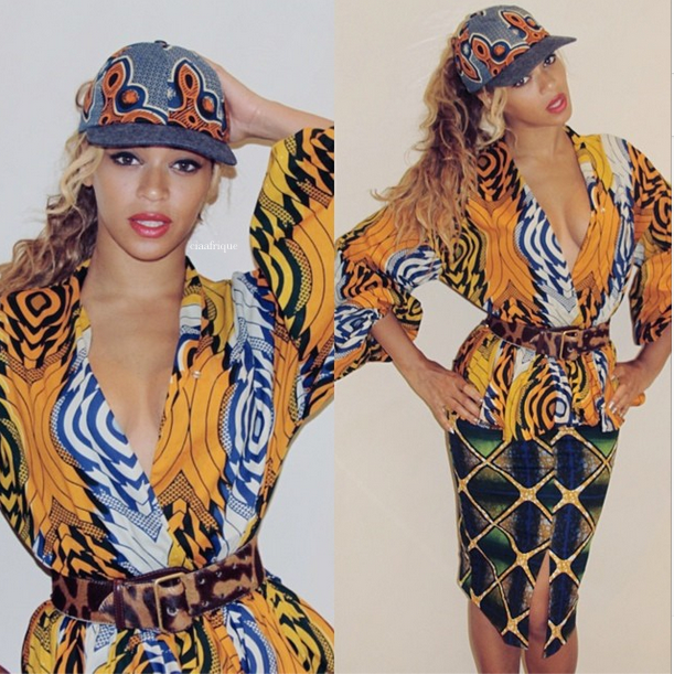 African print outfit inspiration- beyonce