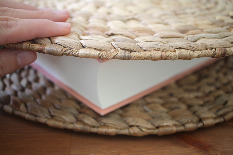 DIY Round Straw Bag SUGAR LANE