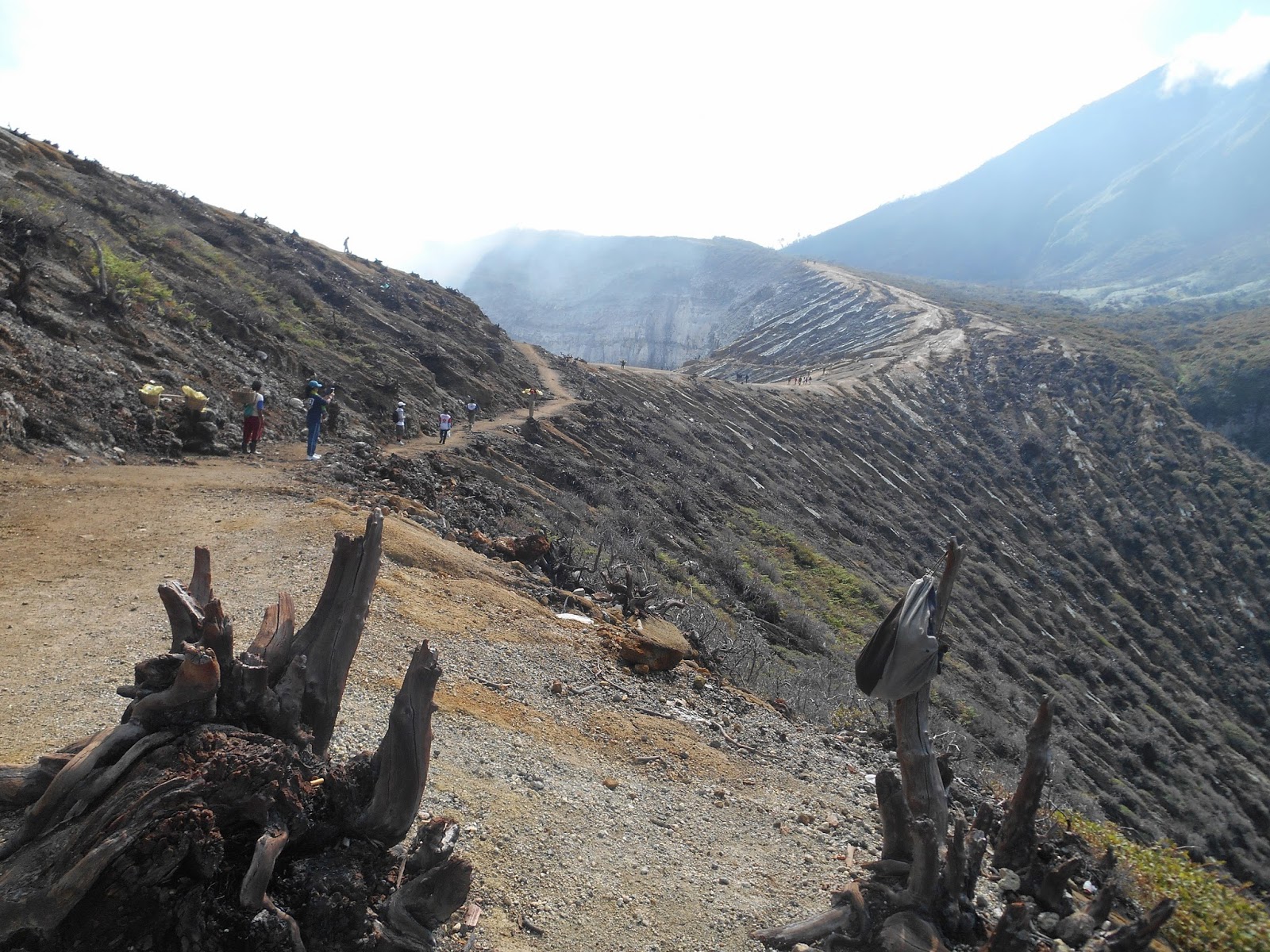 Ijen Crater hiking trails Ijen Crater hiking trails