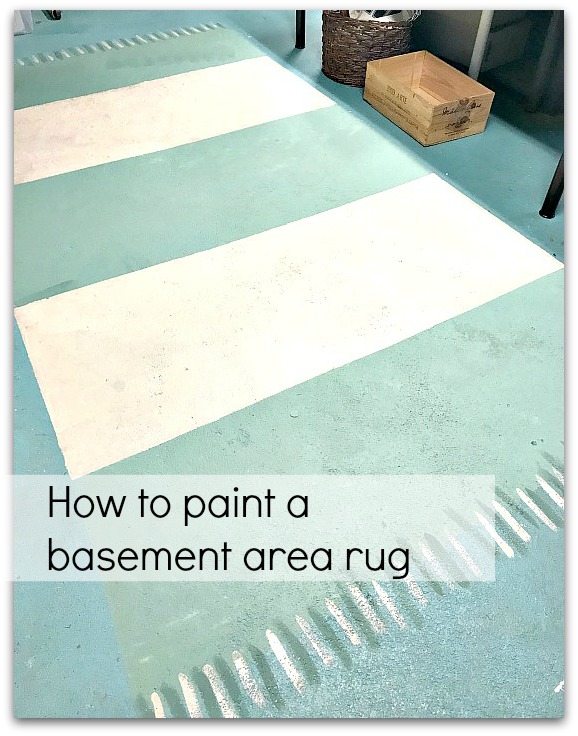 How to Paint an Area Rug in the Basement Homeroad