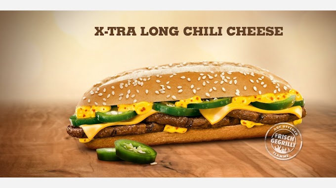 Extra Long Chili Cheese Burger King 