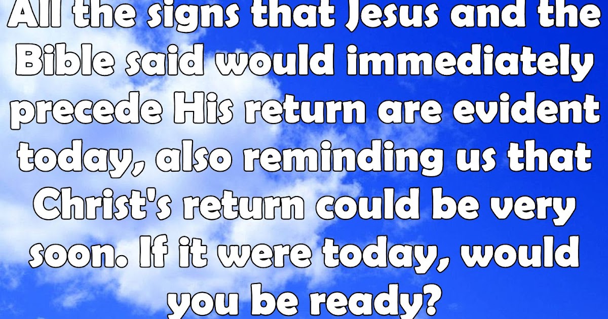 Will Jesus Come to Earth Again? Wednesdays Dose 13th June 2018