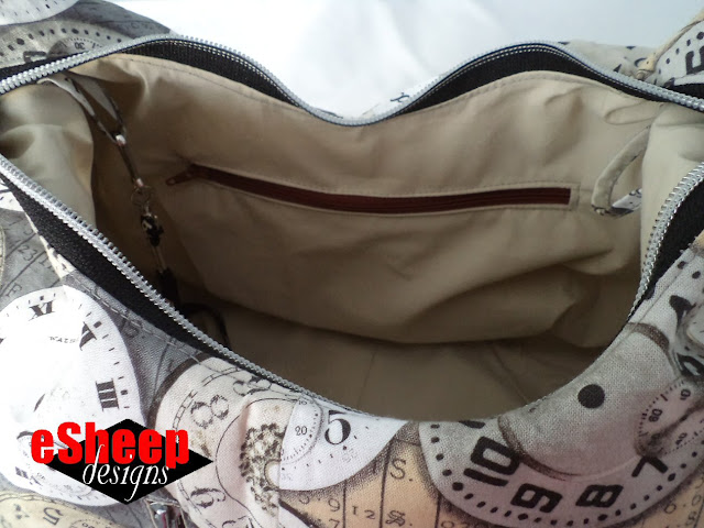 Customized iThinkSew Seth Bag crafted by eSheep Designs