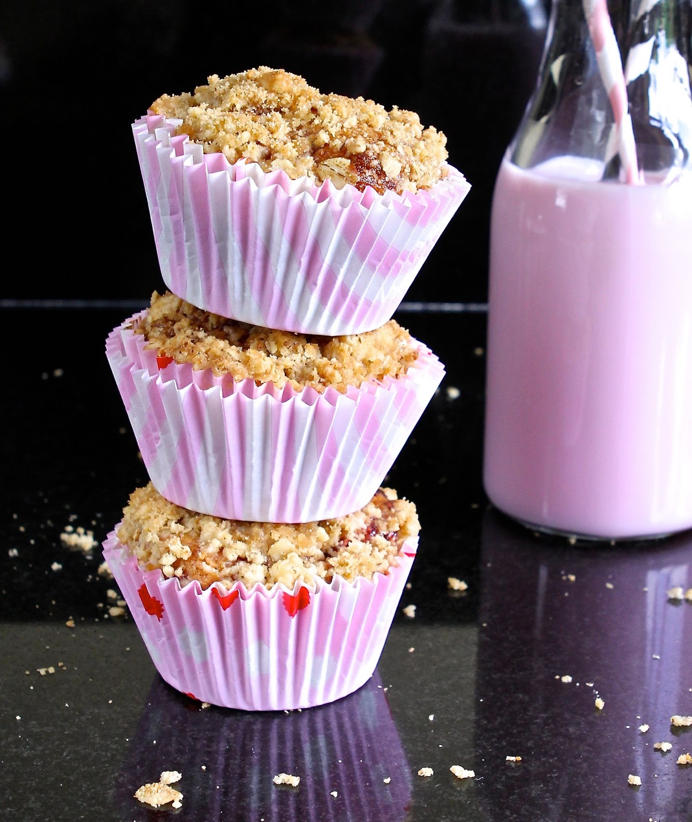 Gluten Free Alchemist Strawberry Crumble Muffins (gluten free/dairy free)
